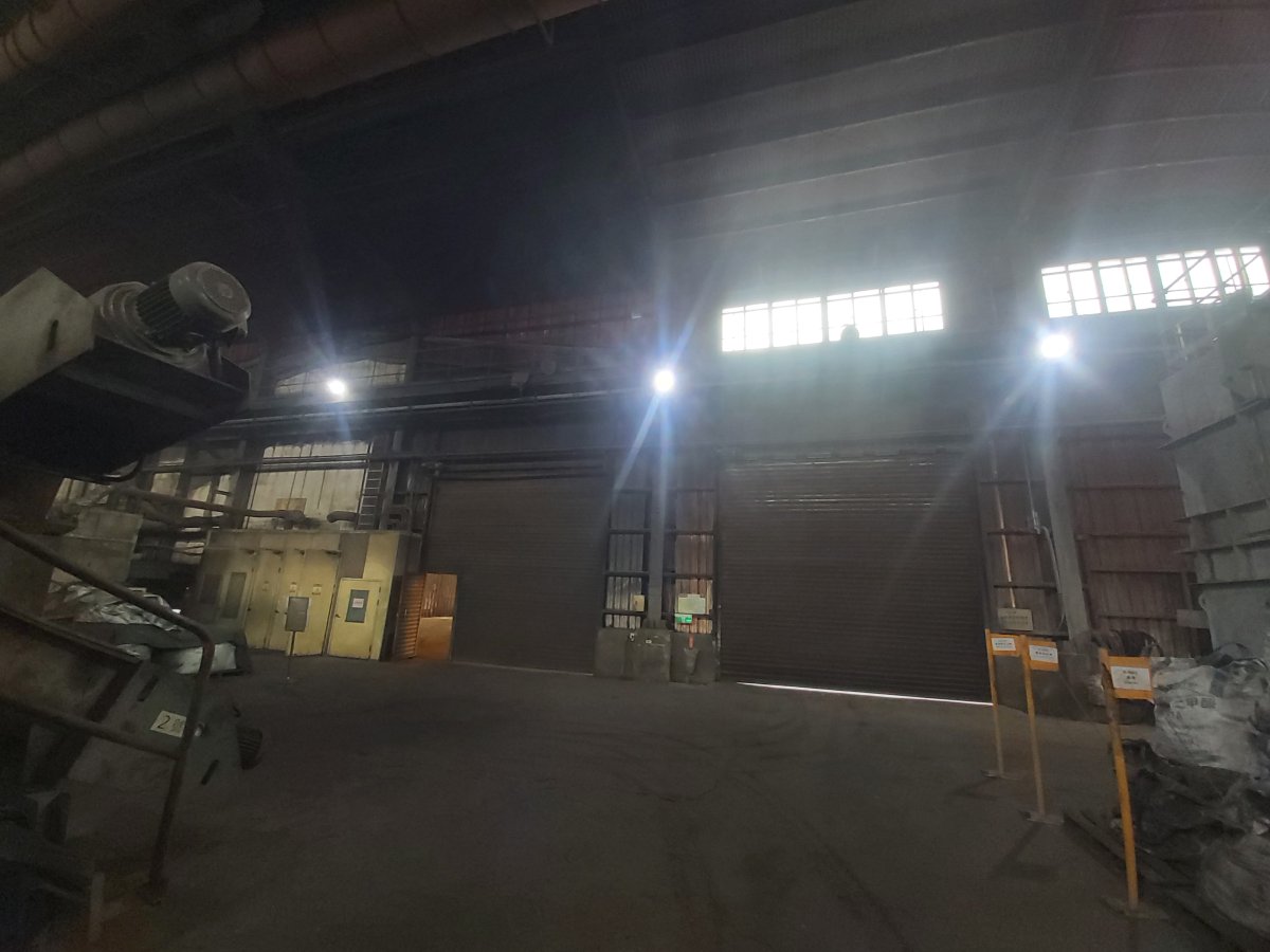 粉塵區防爆施工-防爆投射燈安裝(2)